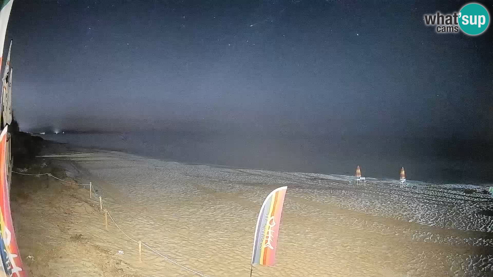 Webcam Piscina Rei – Vista live da Costa Rei, Muravera