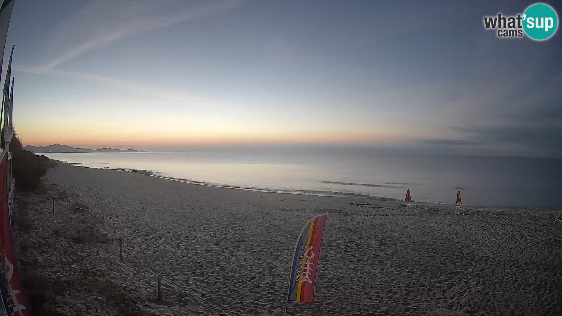 Webcam Piscina Rei – Vista live da Costa Rei, Muravera