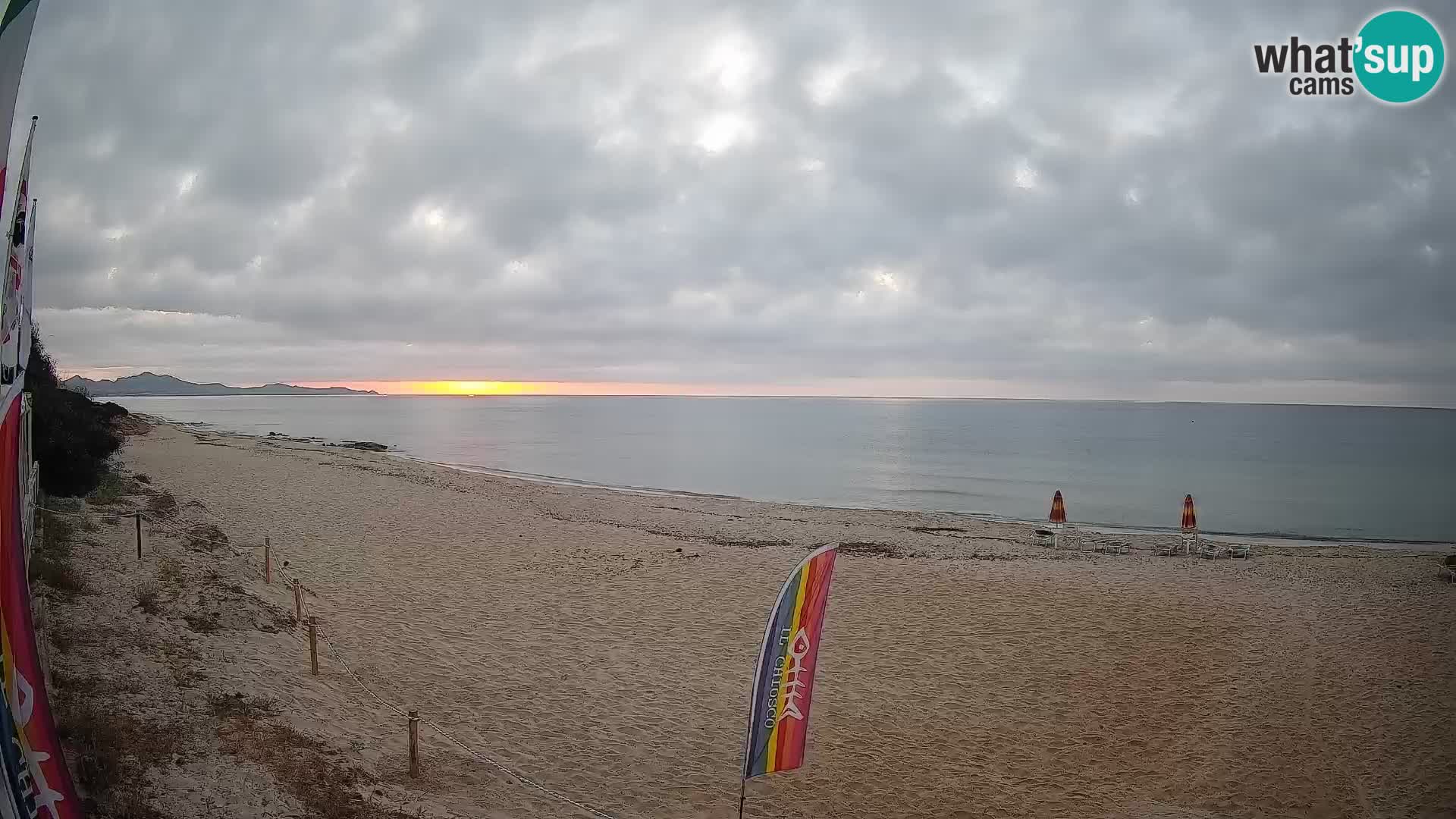 Webcam Piscina Rei – Vista live da Costa Rei, Muravera