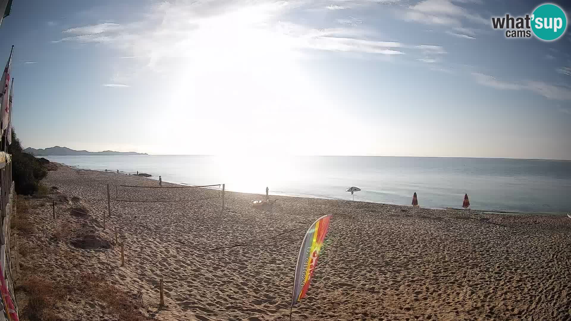 Webcam Piscina Rei – Vista live da Costa Rei, Muravera