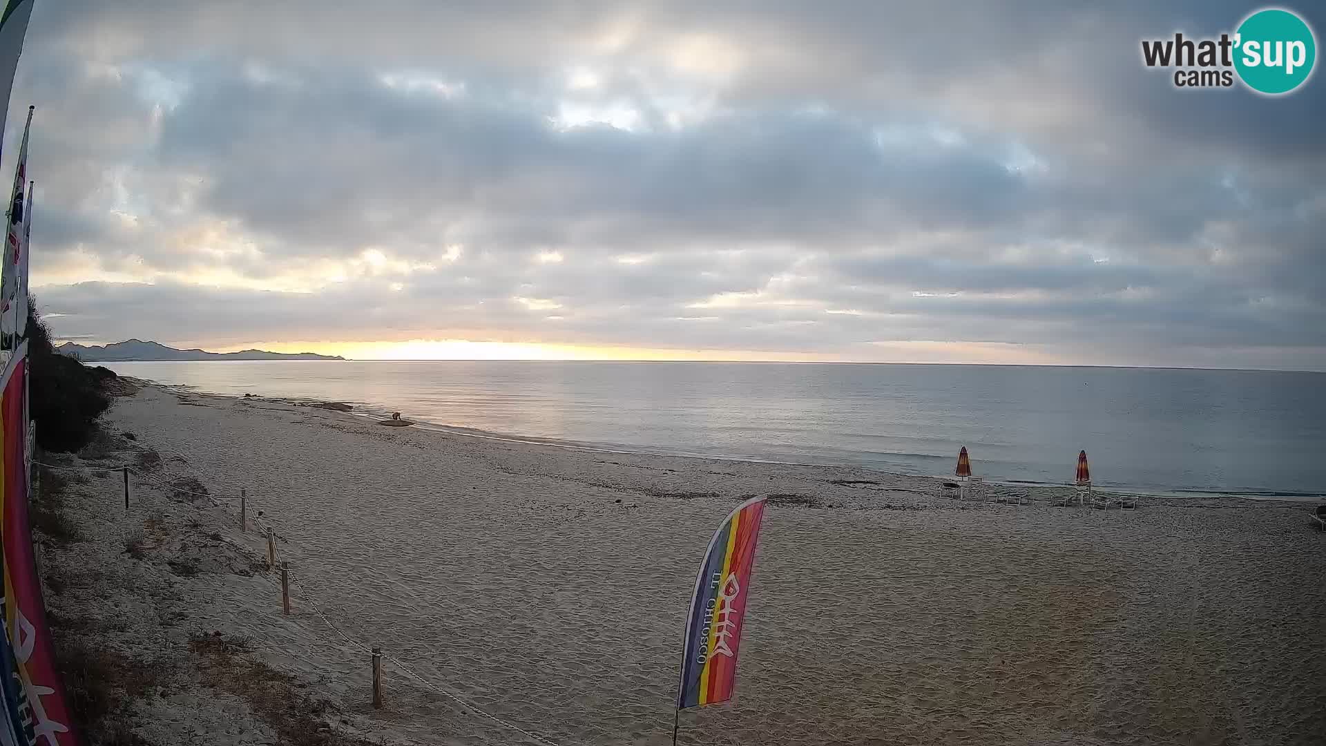 Webcam Piscina Rei – Vista live da Costa Rei, Muravera