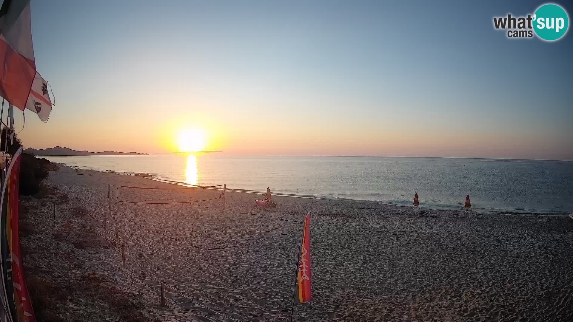 Web kamera Piscina Rei – Pogled uživo iz Costa Rei, Muravera