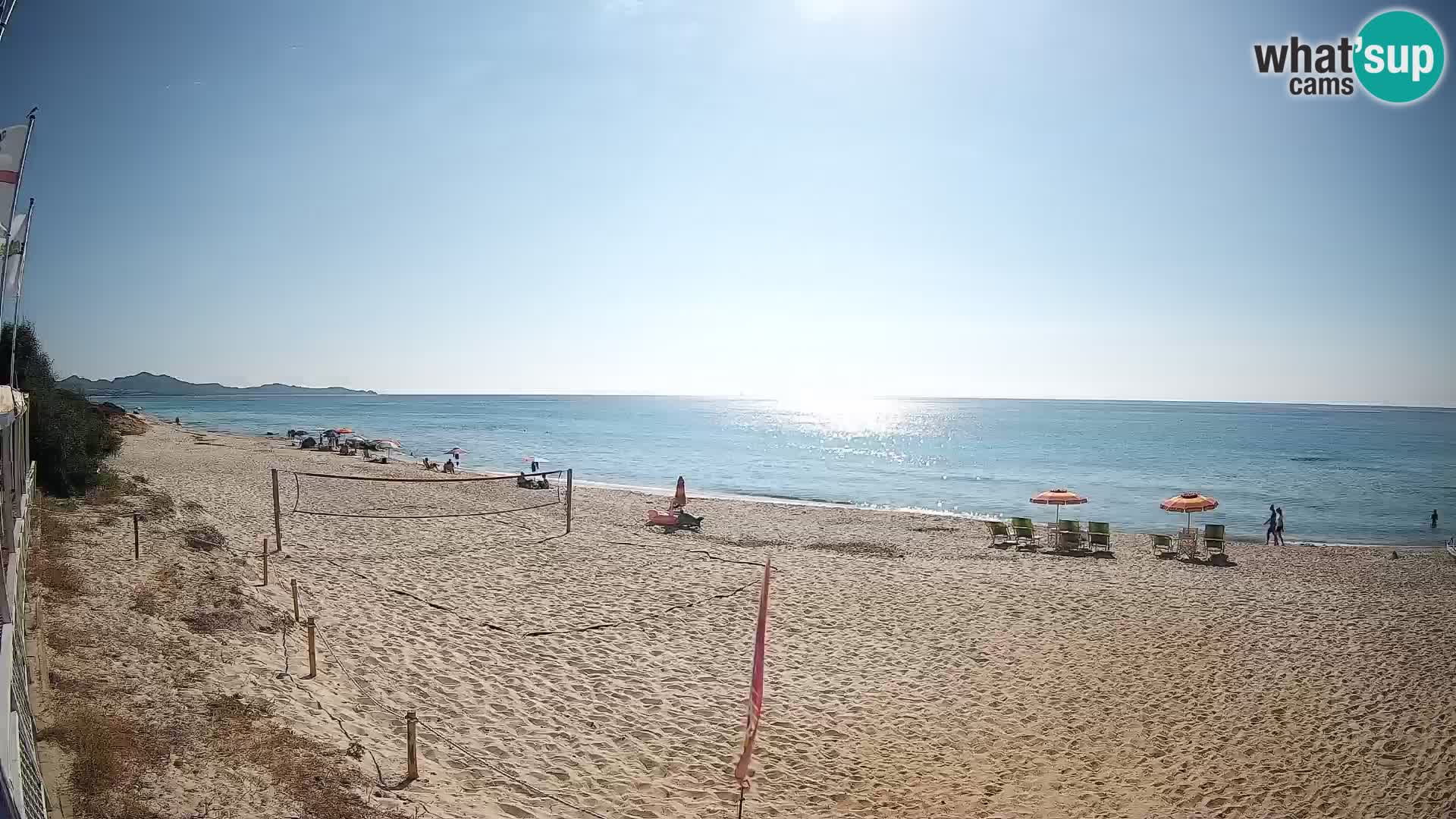 Spletna kamera Piscina Rei – Pogled v živo iz Costa Rei, Muravera