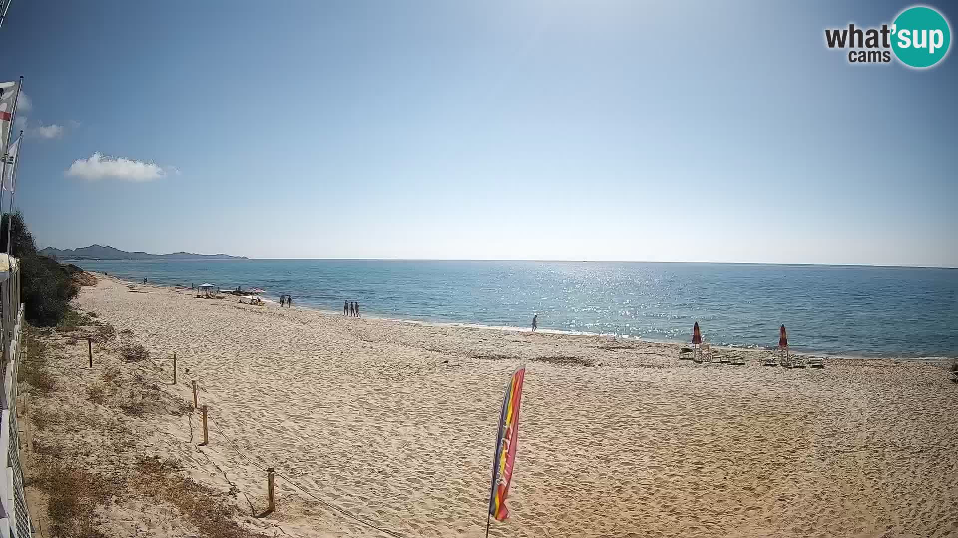 Web kamera Piscina Rei – Pogled uživo iz Costa Rei, Muravera