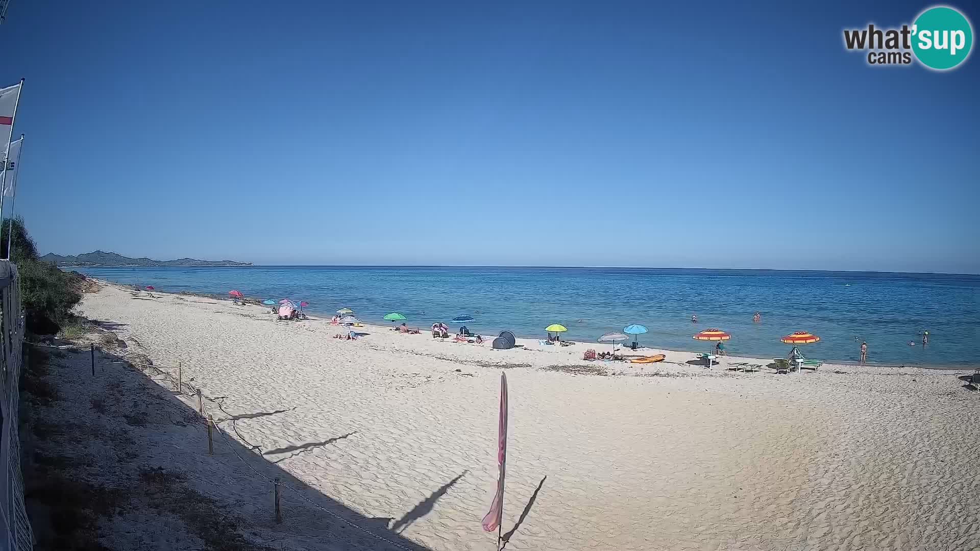 Webcam Piscina Rei – Live View from Costa Rei, Muravera