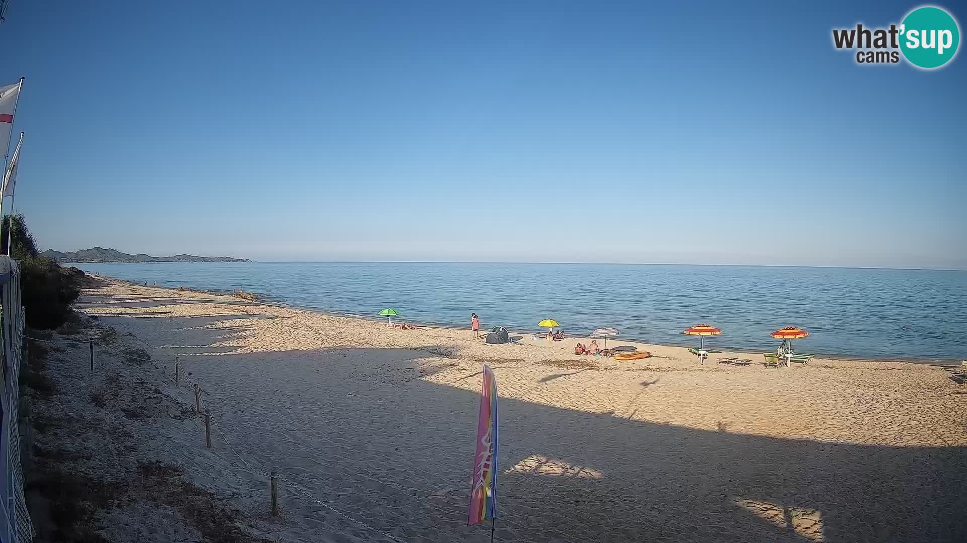 Web kamera Piscina Rei – Pogled uživo iz Costa Rei, Muravera