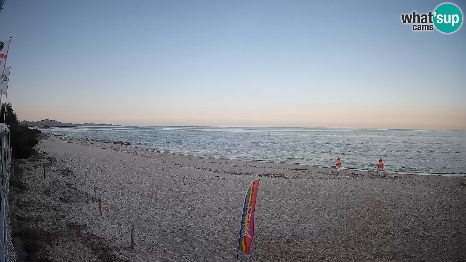 Webcam Piscina Rei – Vista en directo desde Costa Rei, Muravera