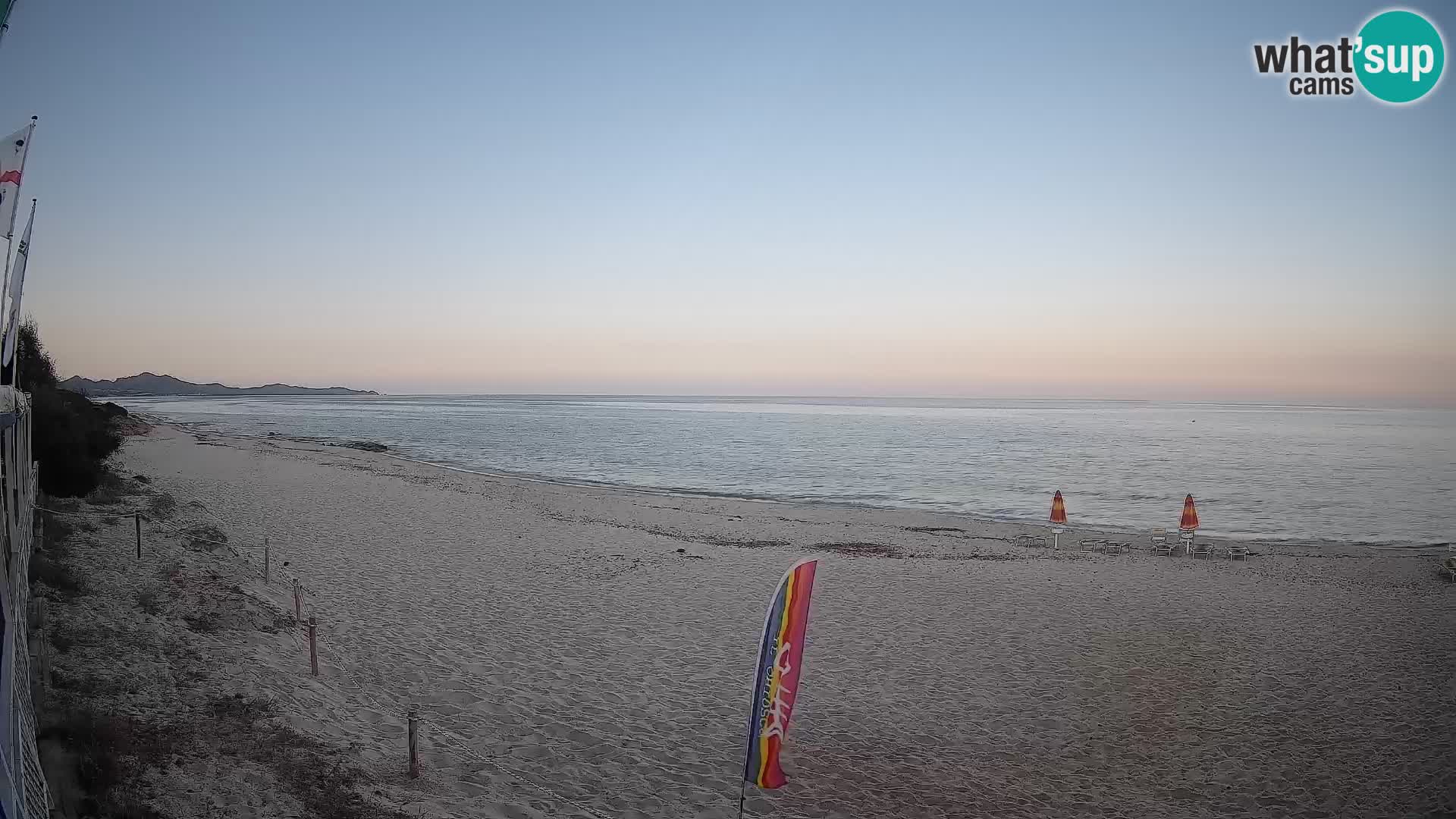 Webcam Piscina Rei – Vista en directo desde Costa Rei, Muravera