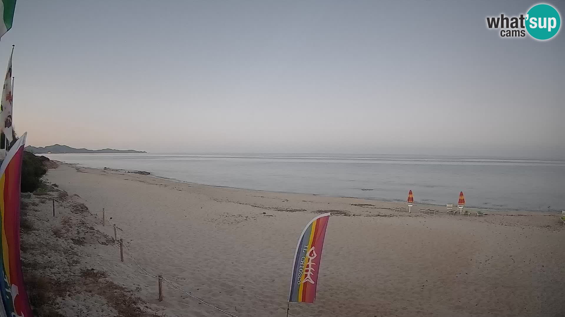 Webcam Piscina Rei – Vista en directo desde Costa Rei, Muravera