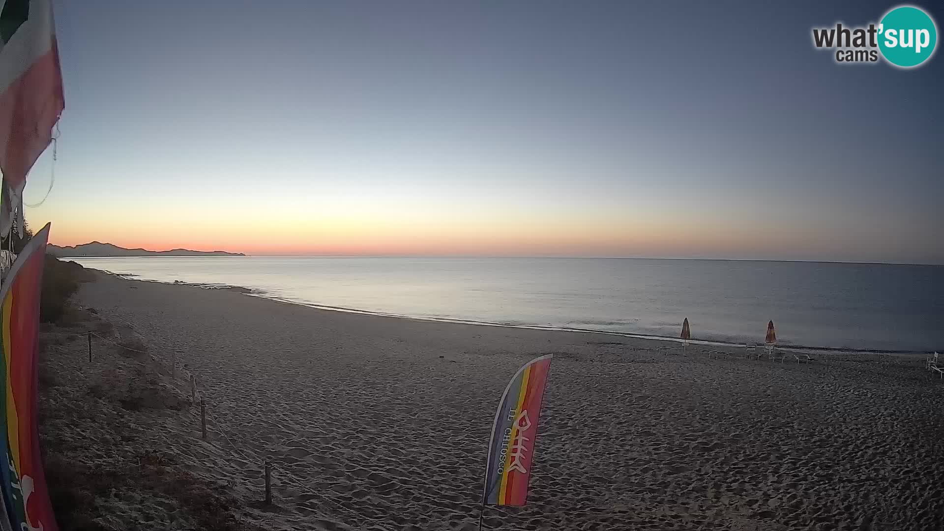 Webcam Piscina Rei – Vue en direct depuis Costa Rei, Muravera