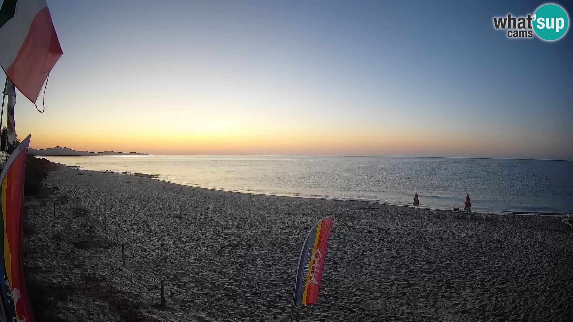 Webcam Piscina Rei – Liveblick auf Costa Rei in Muravera