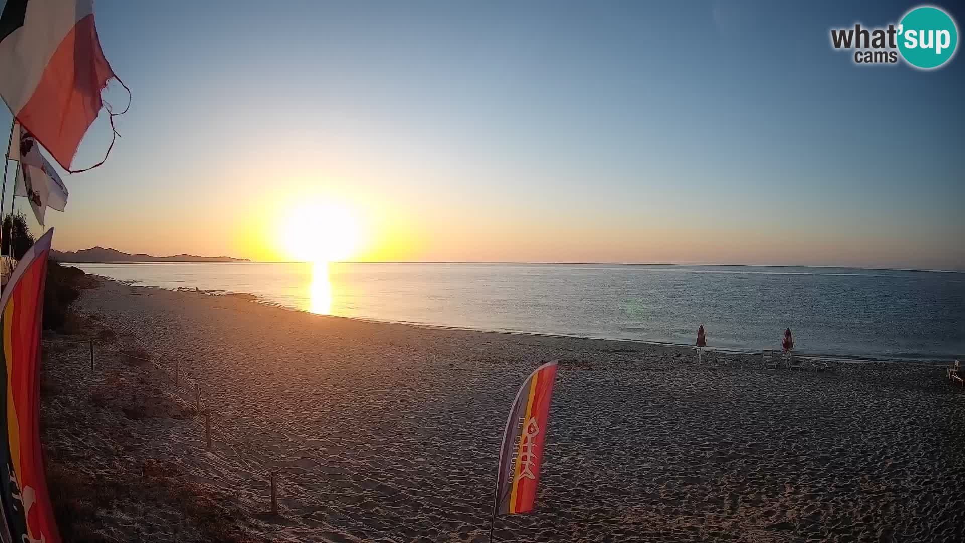 Webcam Piscina Rei – Vue en direct depuis Costa Rei, Muravera