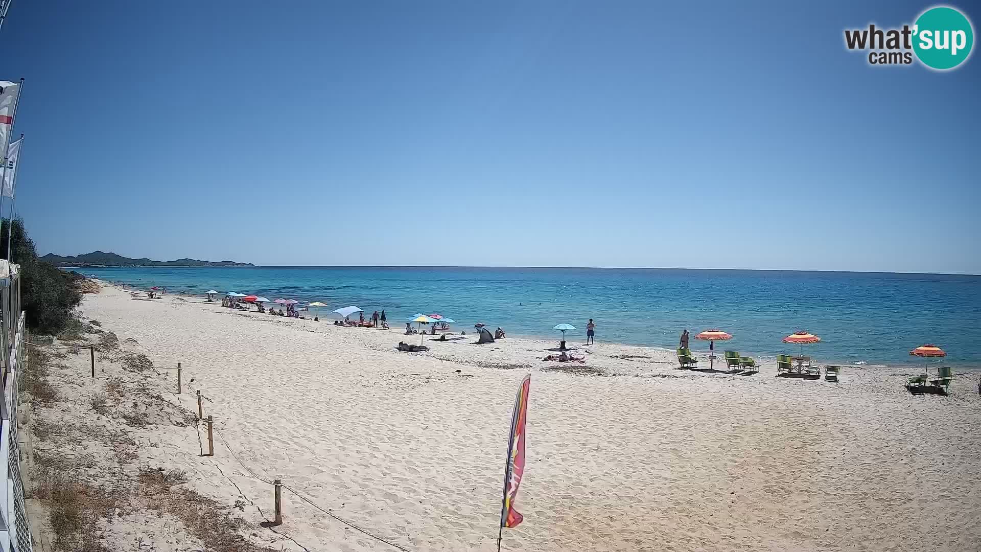 Webcam Piscina Rei – Live View from Costa Rei, Muravera