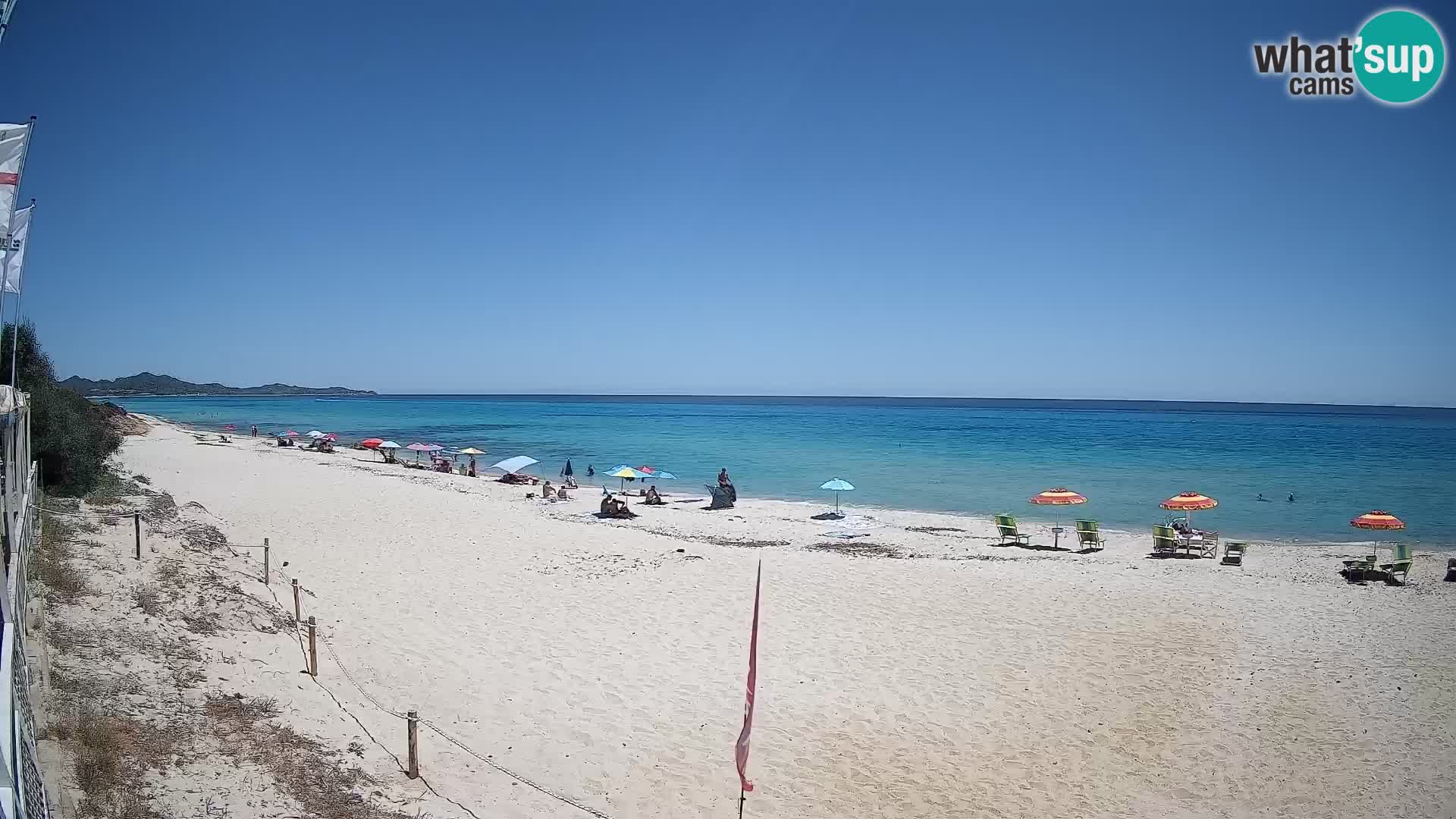 Webcam Piscina Rei – Live View from Costa Rei, Muravera