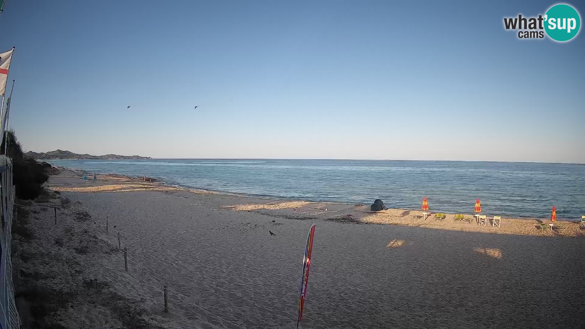 Webcam Piscina Rei – Vue en direct depuis Costa Rei, Muravera