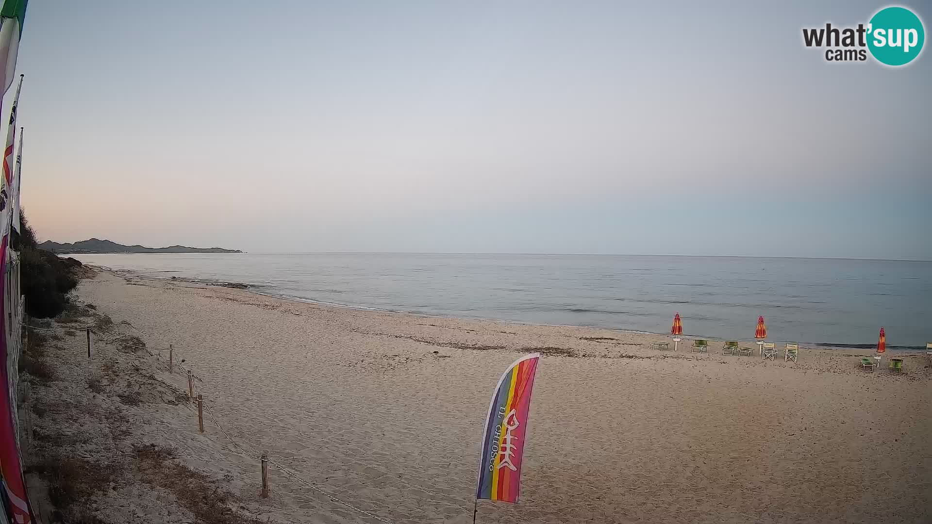 Webcam Piscina Rei – Vue en direct depuis Costa Rei, Muravera