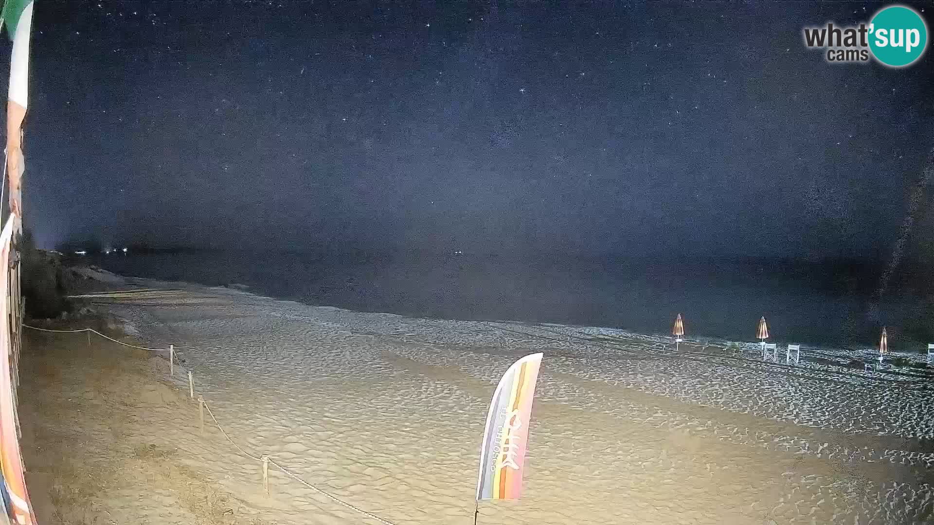 Webcam Piscina Rei – Vista live da Costa Rei, Muravera