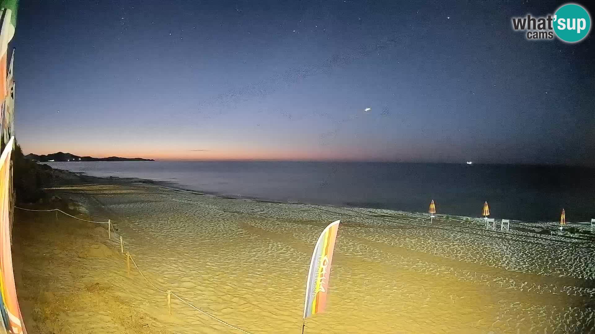 Spletna kamera Piscina Rei – Pogled v živo iz Costa Rei, Muravera