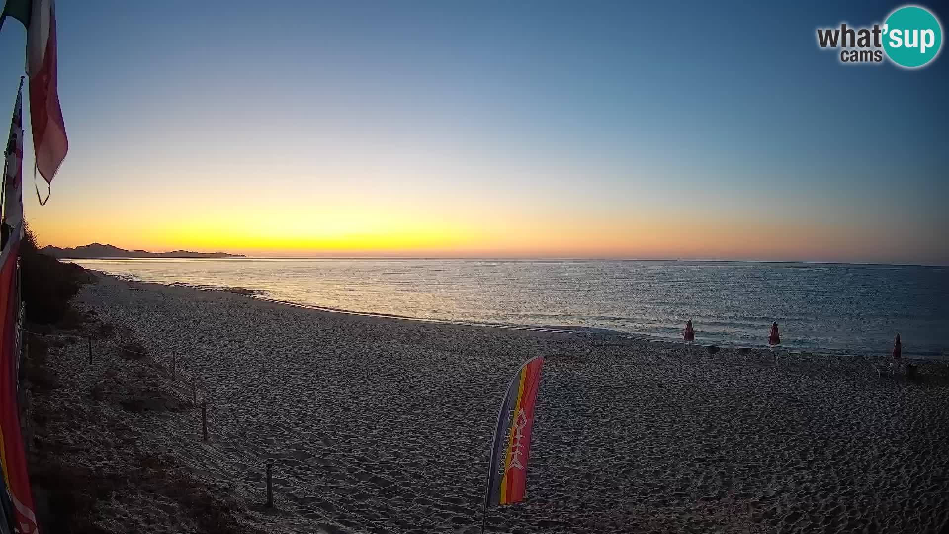 Webcam Piscina Rei – Vue en direct depuis Costa Rei, Muravera
