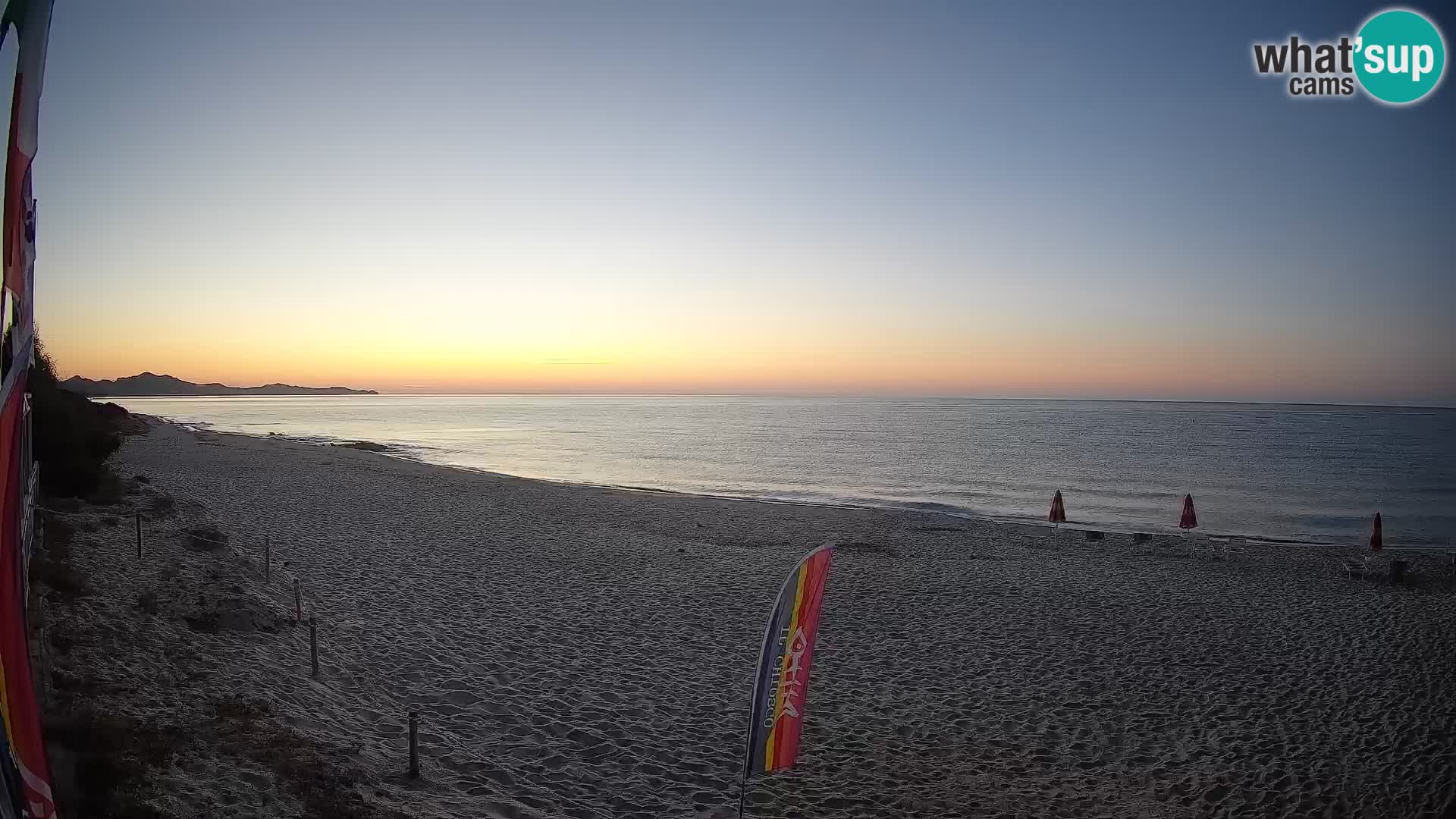 Webcam Piscina Rei – Vista live da Costa Rei, Muravera