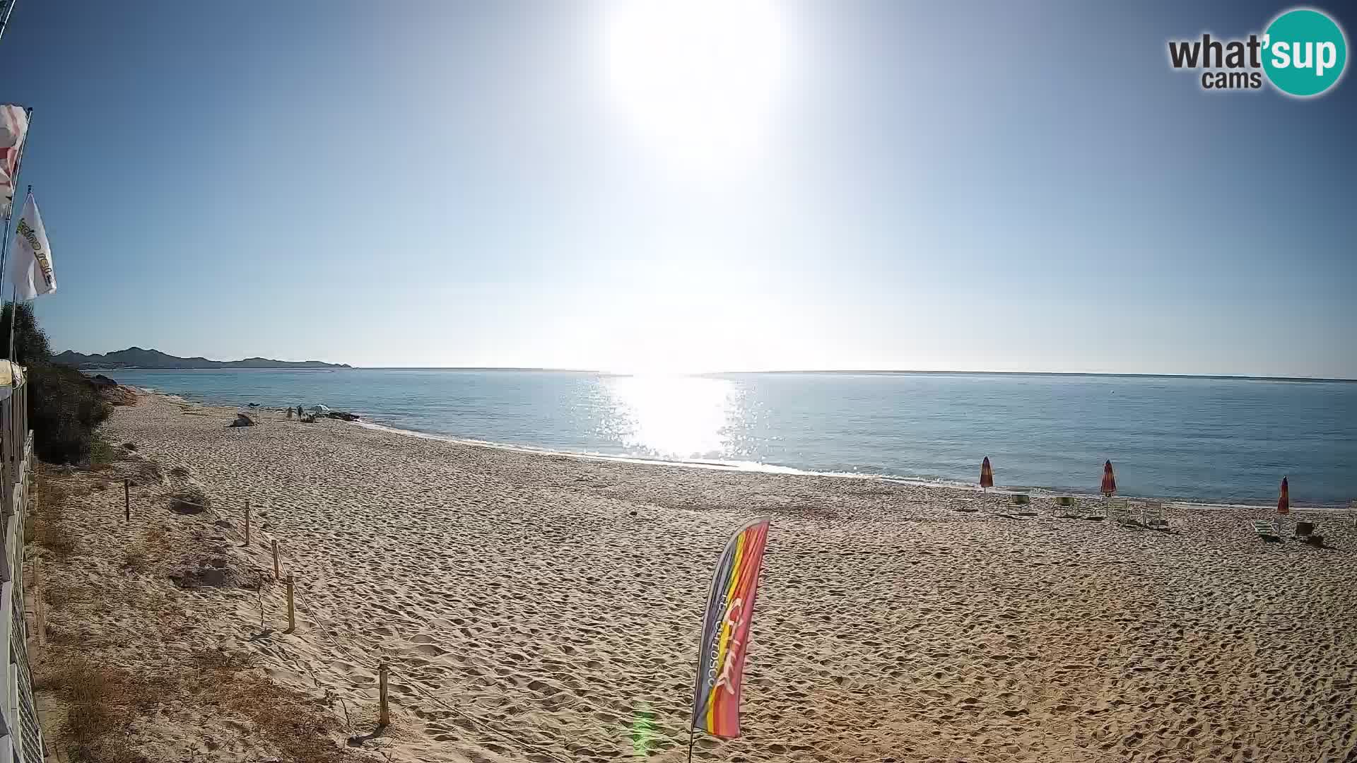 Webcam Piscina Rei – Vista live da Costa Rei, Muravera