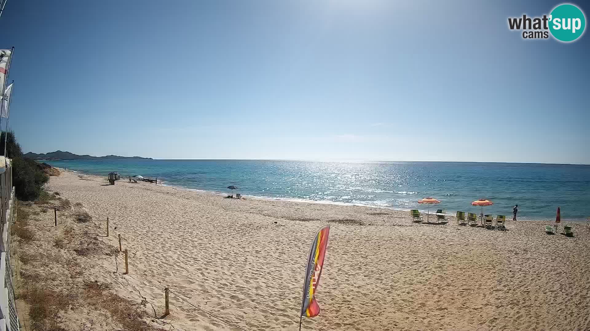 Webcam Piscina Rei – Vue en direct depuis Costa Rei, Muravera