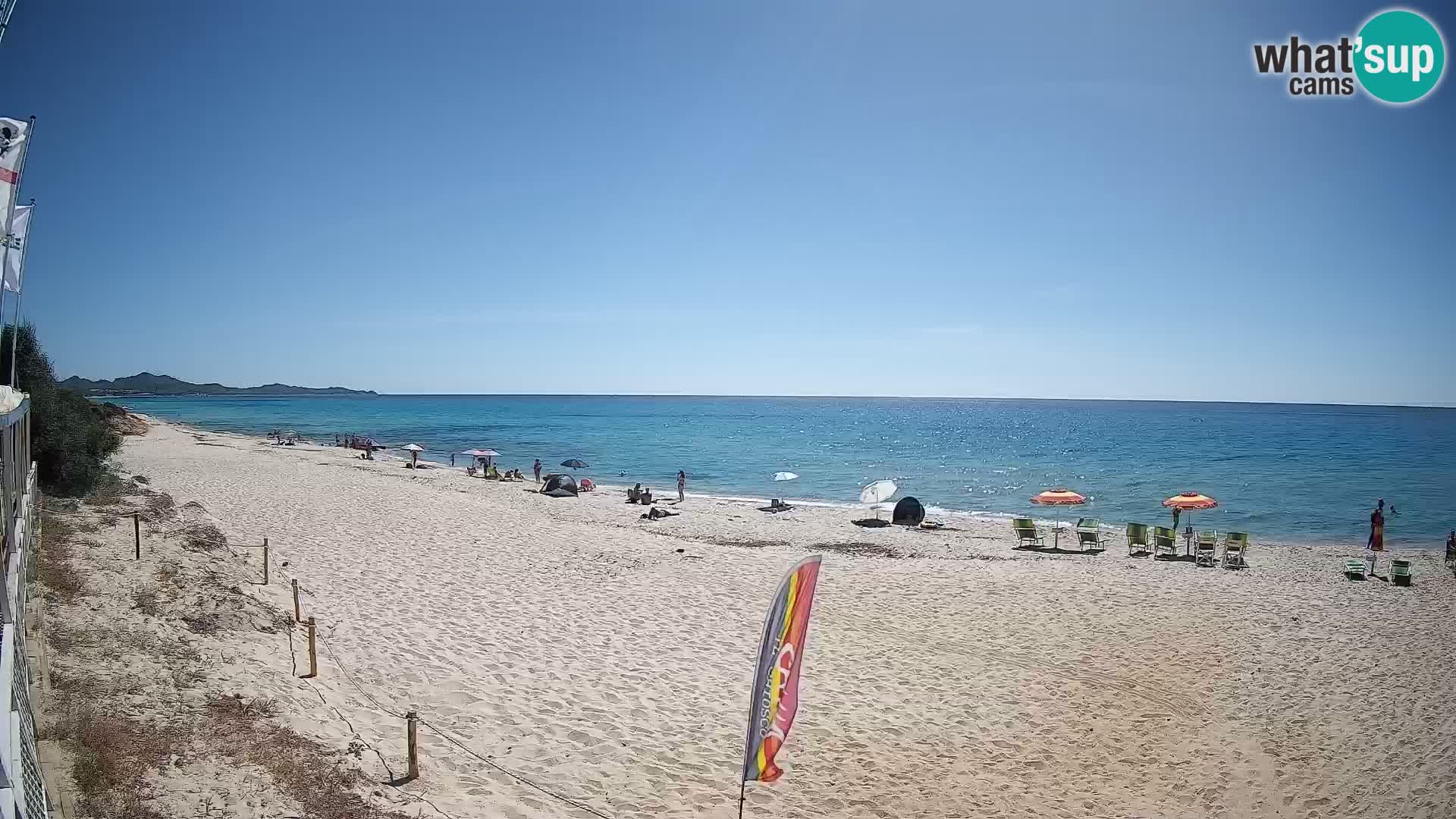 Webcam Piscina Rei – Live View from Costa Rei, Muravera