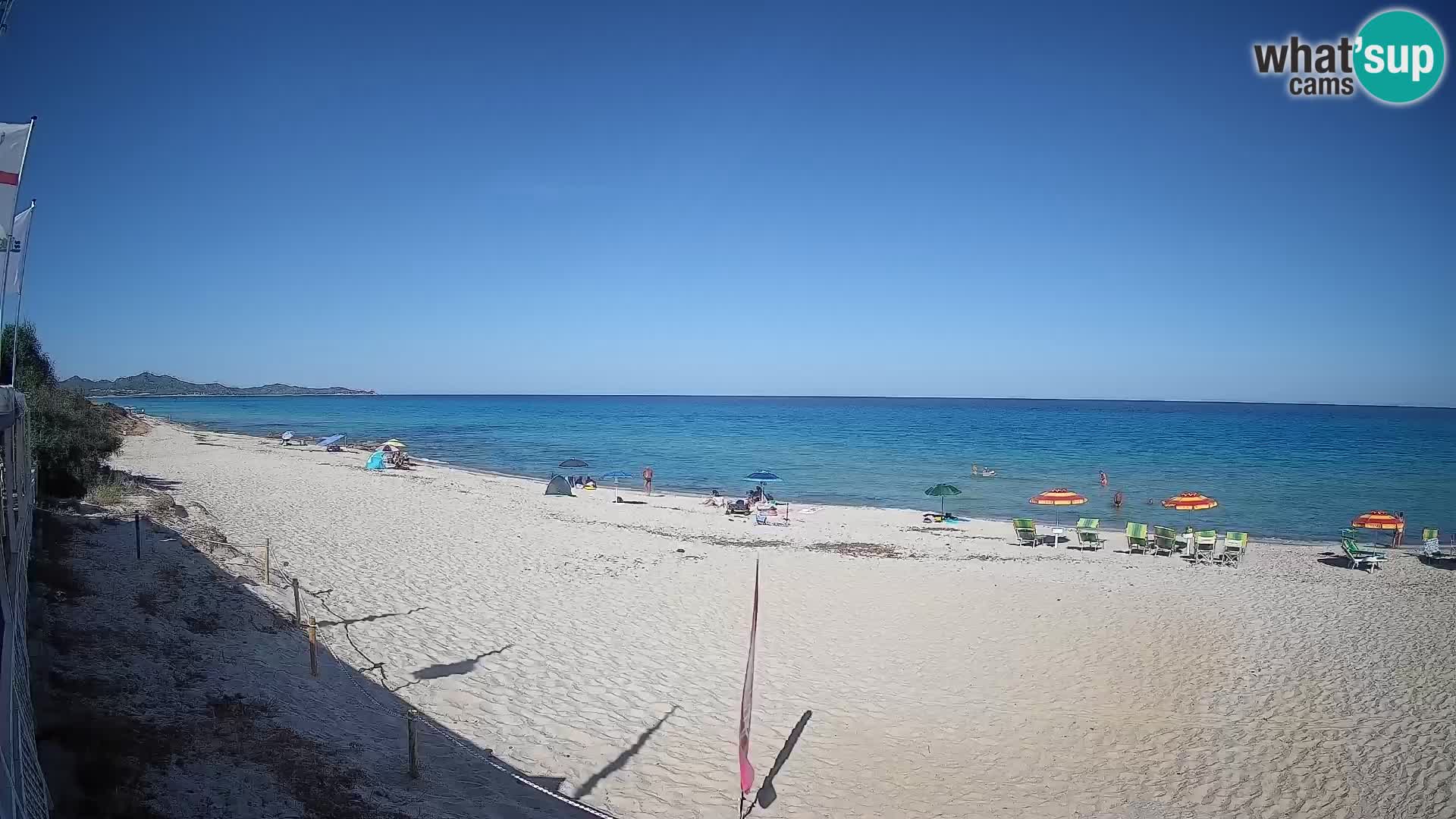Webcam Piscina Rei – Liveblick auf Costa Rei in Muravera