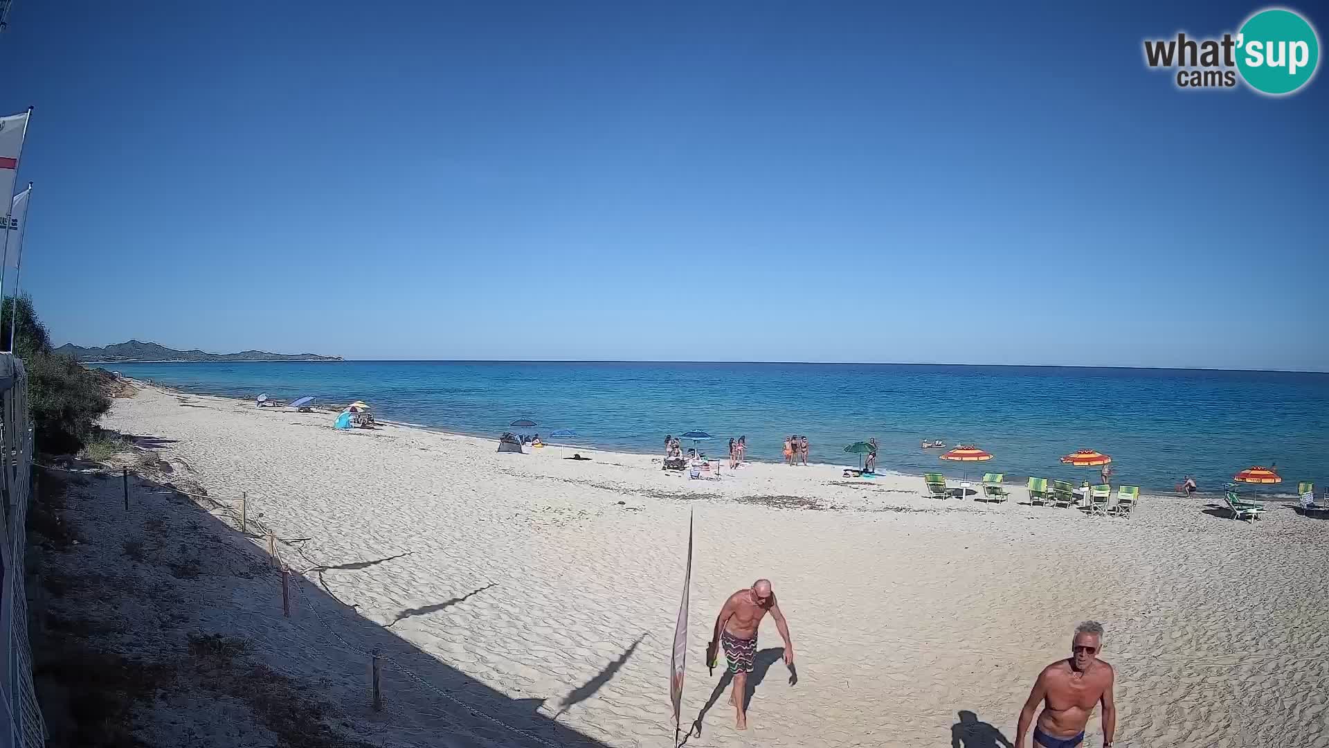 Webcam Piscina Rei – Vue en direct depuis Costa Rei, Muravera