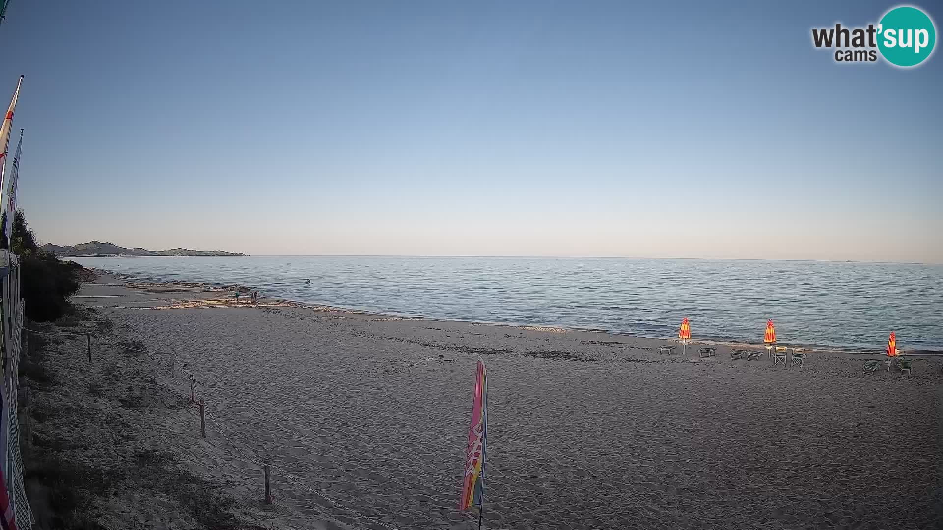 Webcam Piscina Rei – Vista en directo desde Costa Rei, Muravera