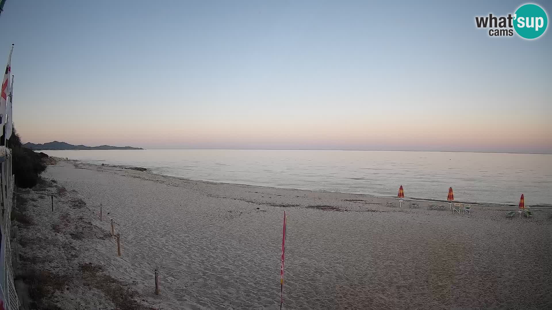 Web kamera Piscina Rei – Pogled uživo iz Costa Rei, Muravera