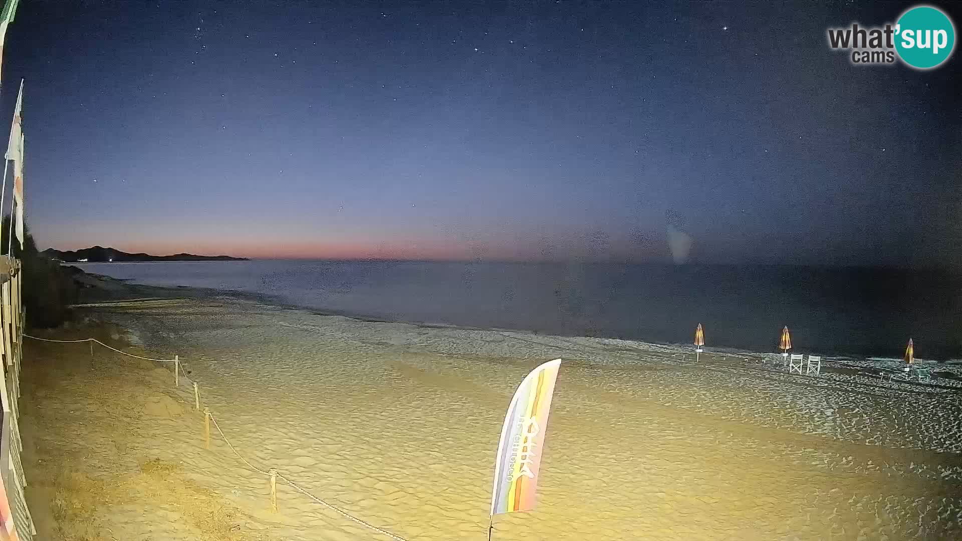 Webcam Piscina Rei – Vista en directo desde Costa Rei, Muravera