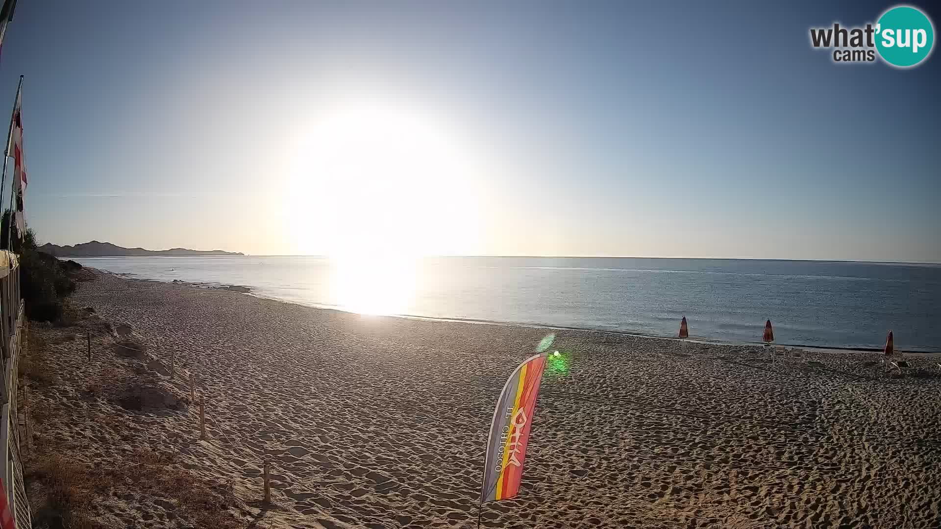 Webcam Piscina Rei – Vista live da Costa Rei, Muravera