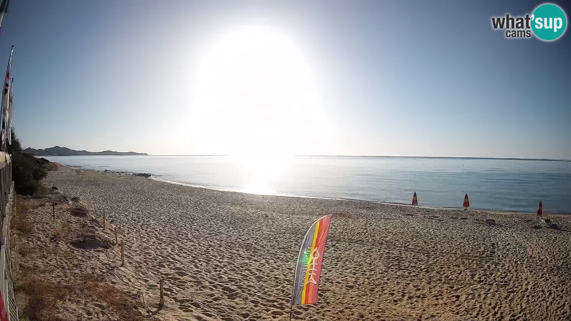 Webcam Piscina Rei – Vista live da Costa Rei, Muravera