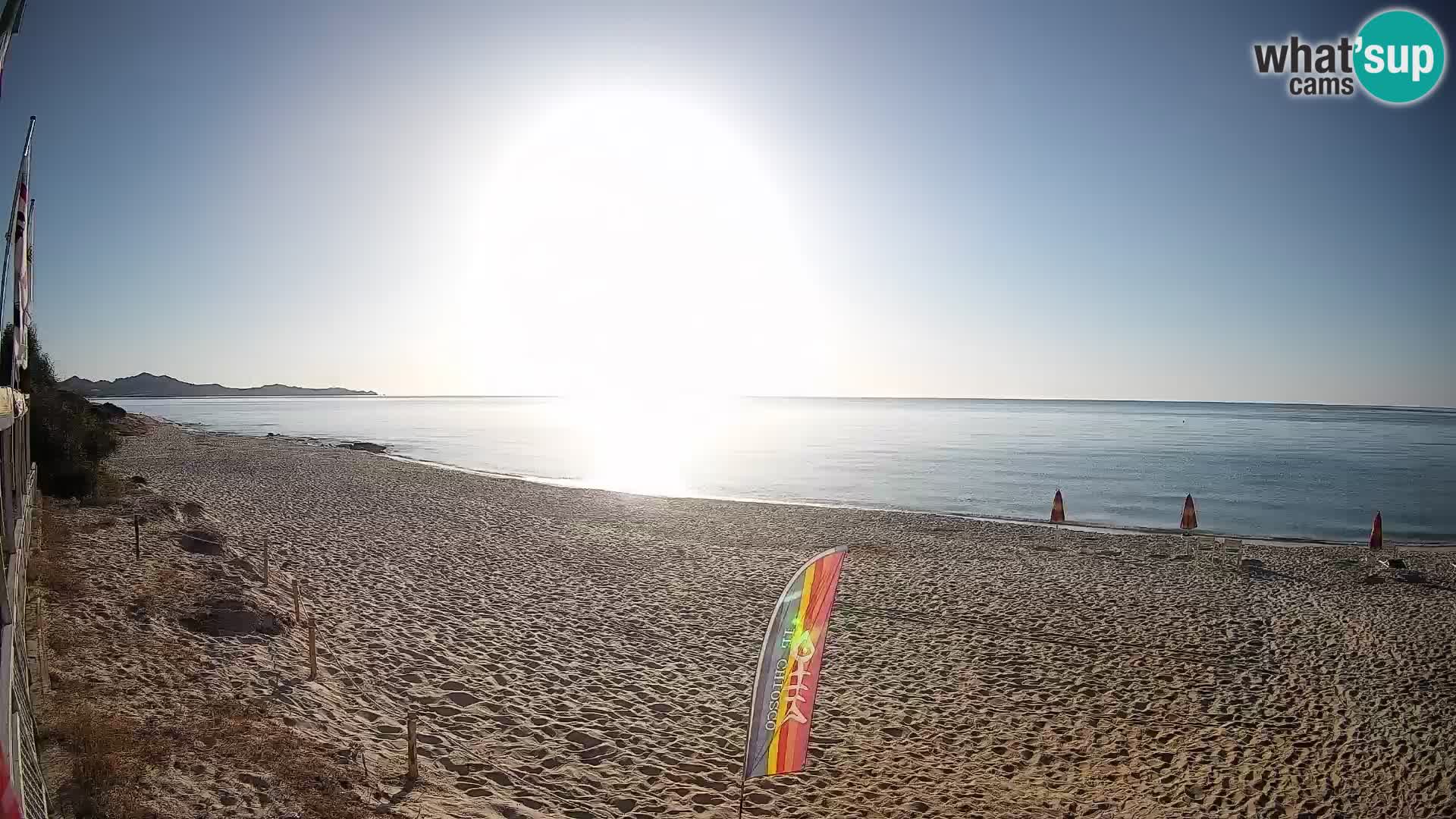 Webcam Piscina Rei – Vue en direct depuis Costa Rei, Muravera