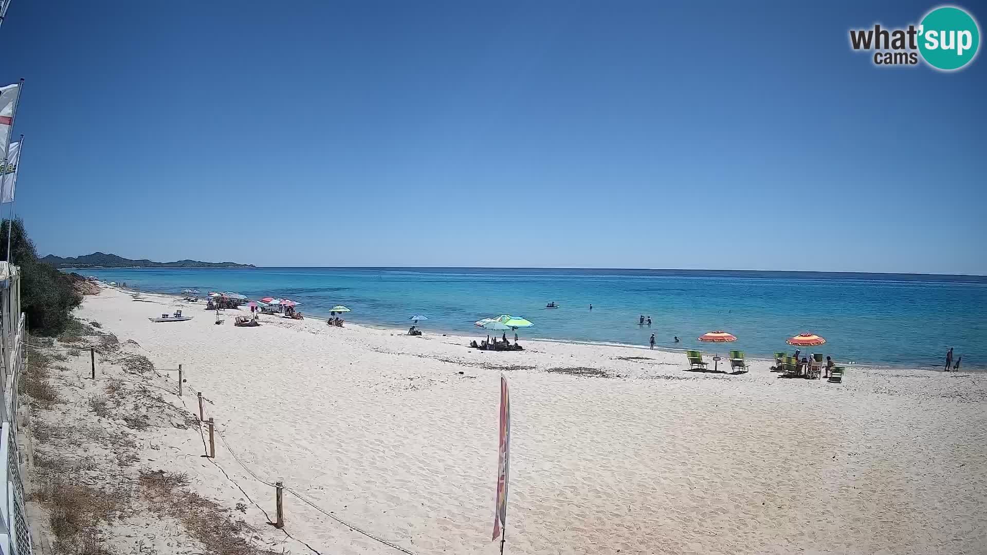 Webcam Piscina Rei – Live View from Costa Rei, Muravera
