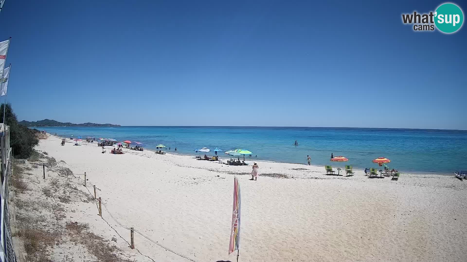 Webcam Piscina Rei – Liveblick auf Costa Rei in Muravera