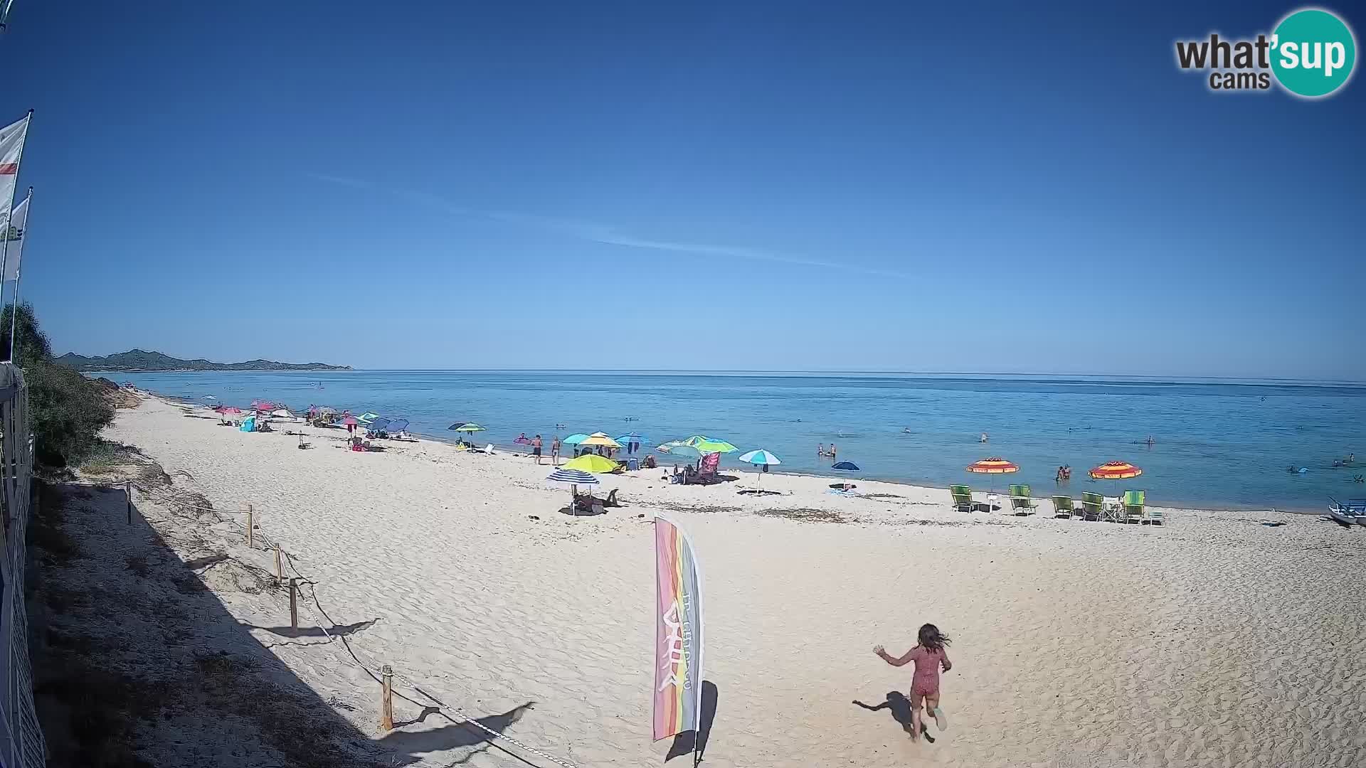 Webcam Piscina Rei – Vue en direct depuis Costa Rei, Muravera