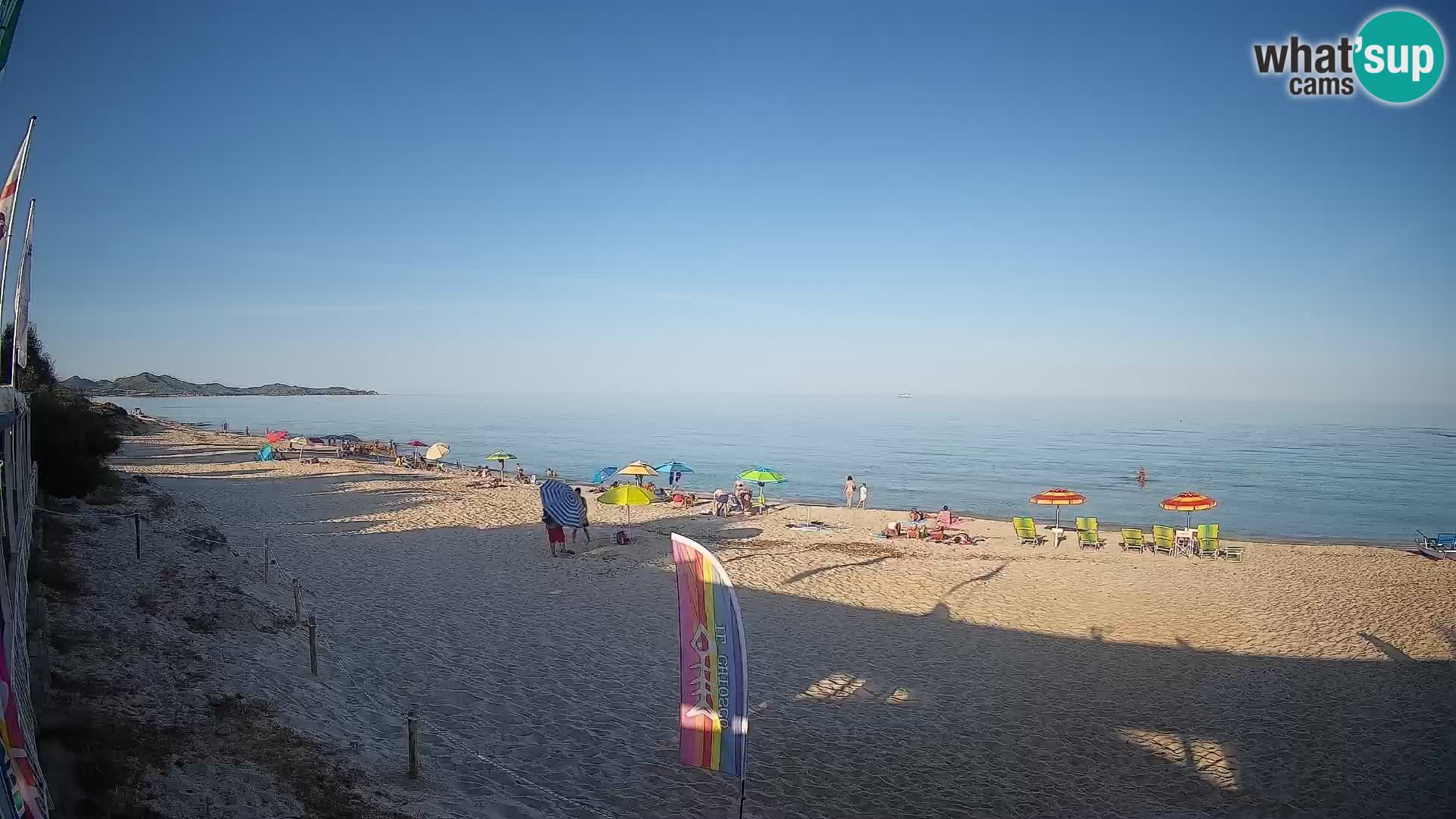 Webcam Piscina Rei – Vista en directo desde Costa Rei, Muravera