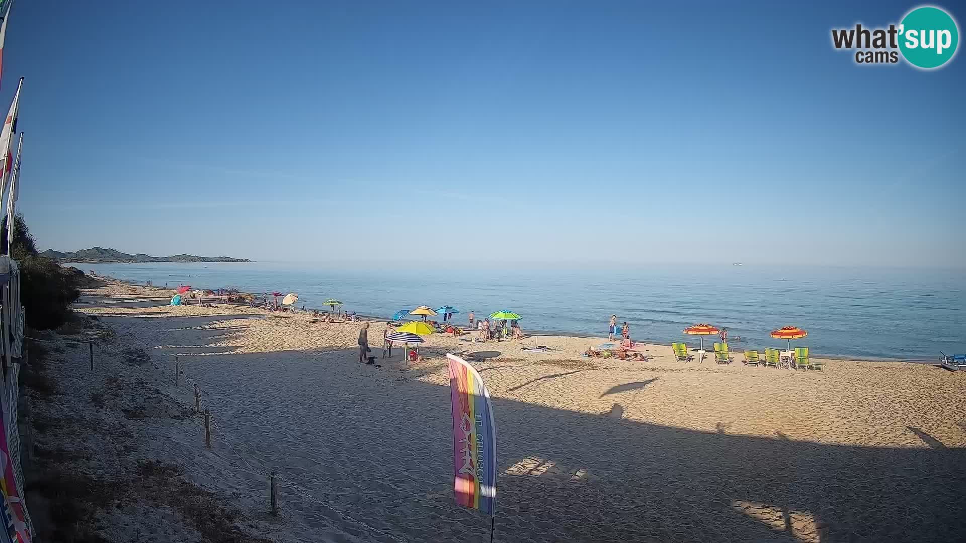 Spletna kamera Piscina Rei – Pogled v živo iz Costa Rei, Muravera