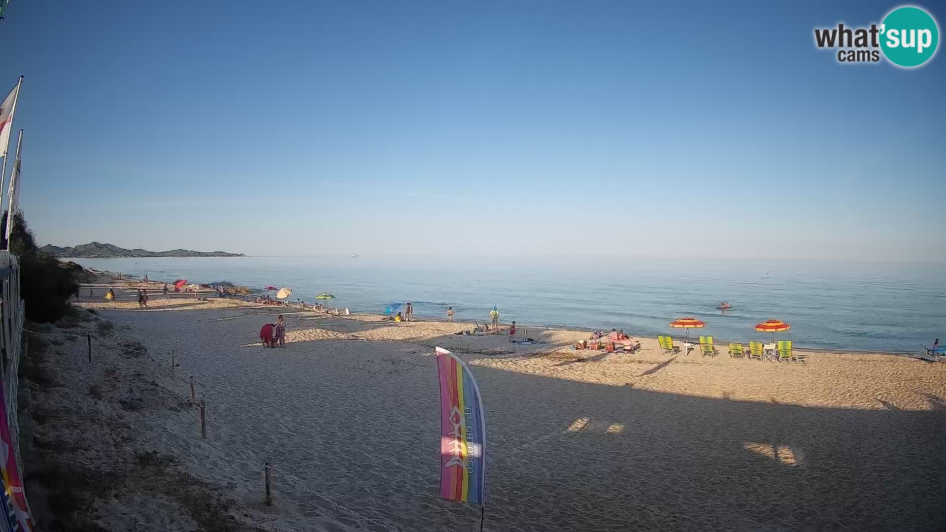 Webcam Piscina Rei – Vista en directo desde Costa Rei, Muravera