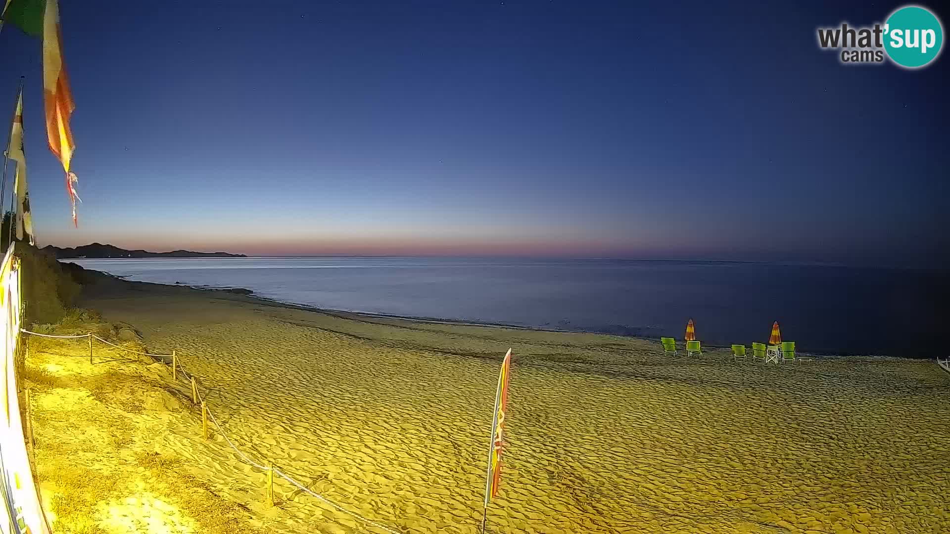Web kamera Piscina Rei – Pogled uživo iz Costa Rei, Muravera