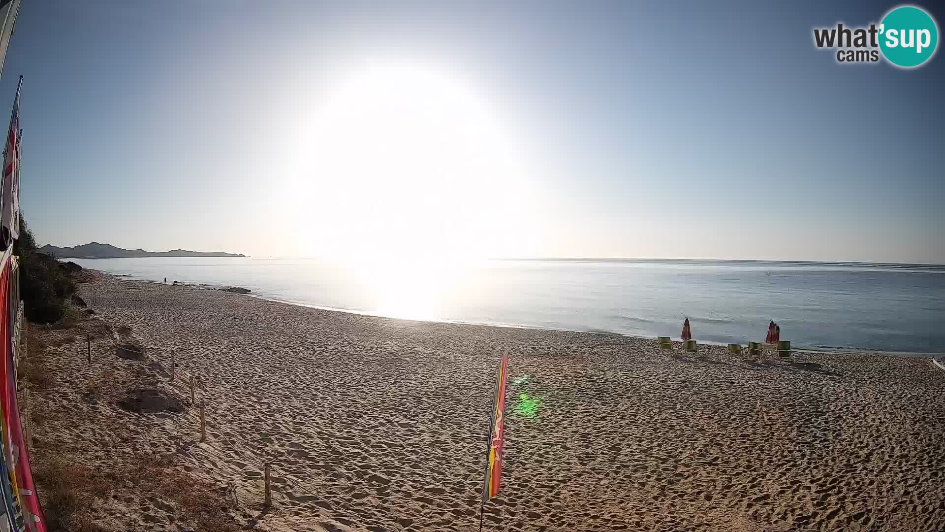 Webcam Piscina Rei – Vue en direct depuis Costa Rei, Muravera