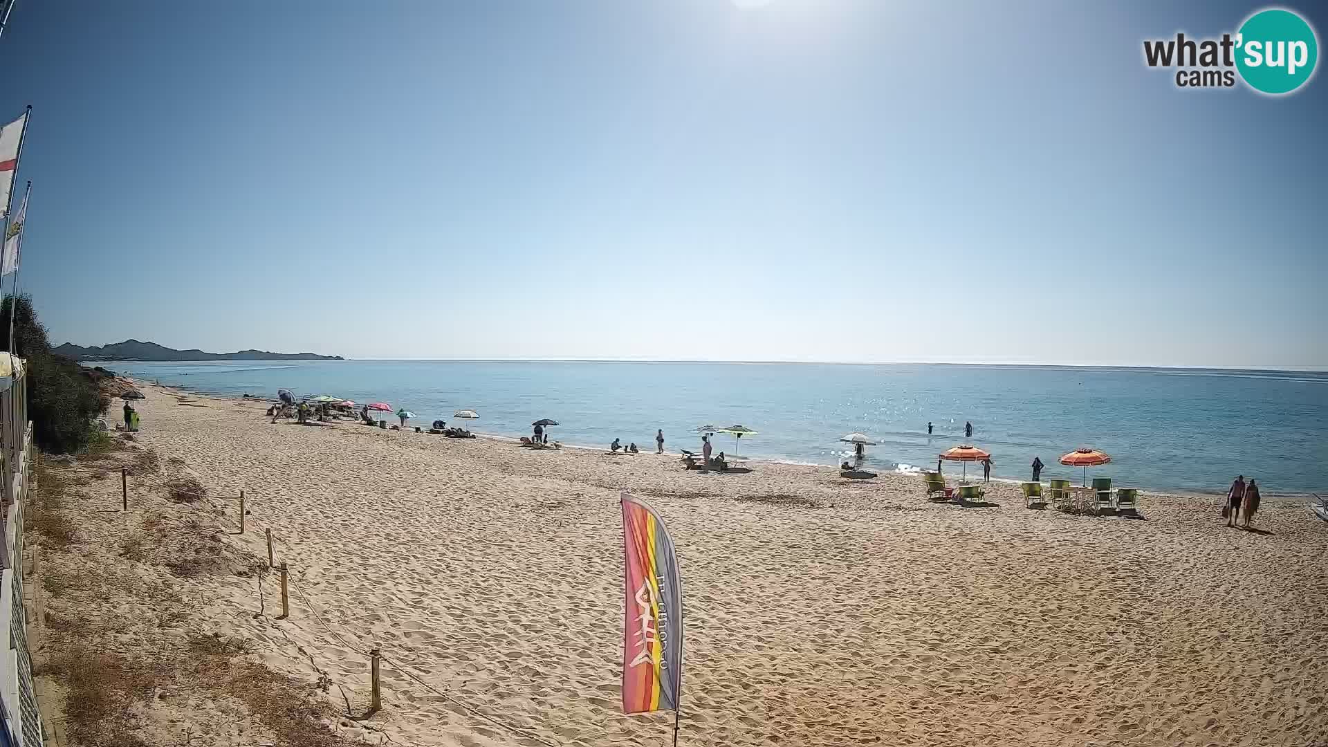 Webcam Piscina Rei – Vue en direct depuis Costa Rei, Muravera