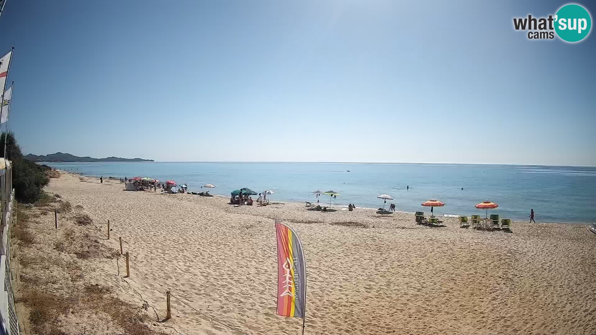 Spletna kamera Piscina Rei – Pogled v živo iz Costa Rei, Muravera