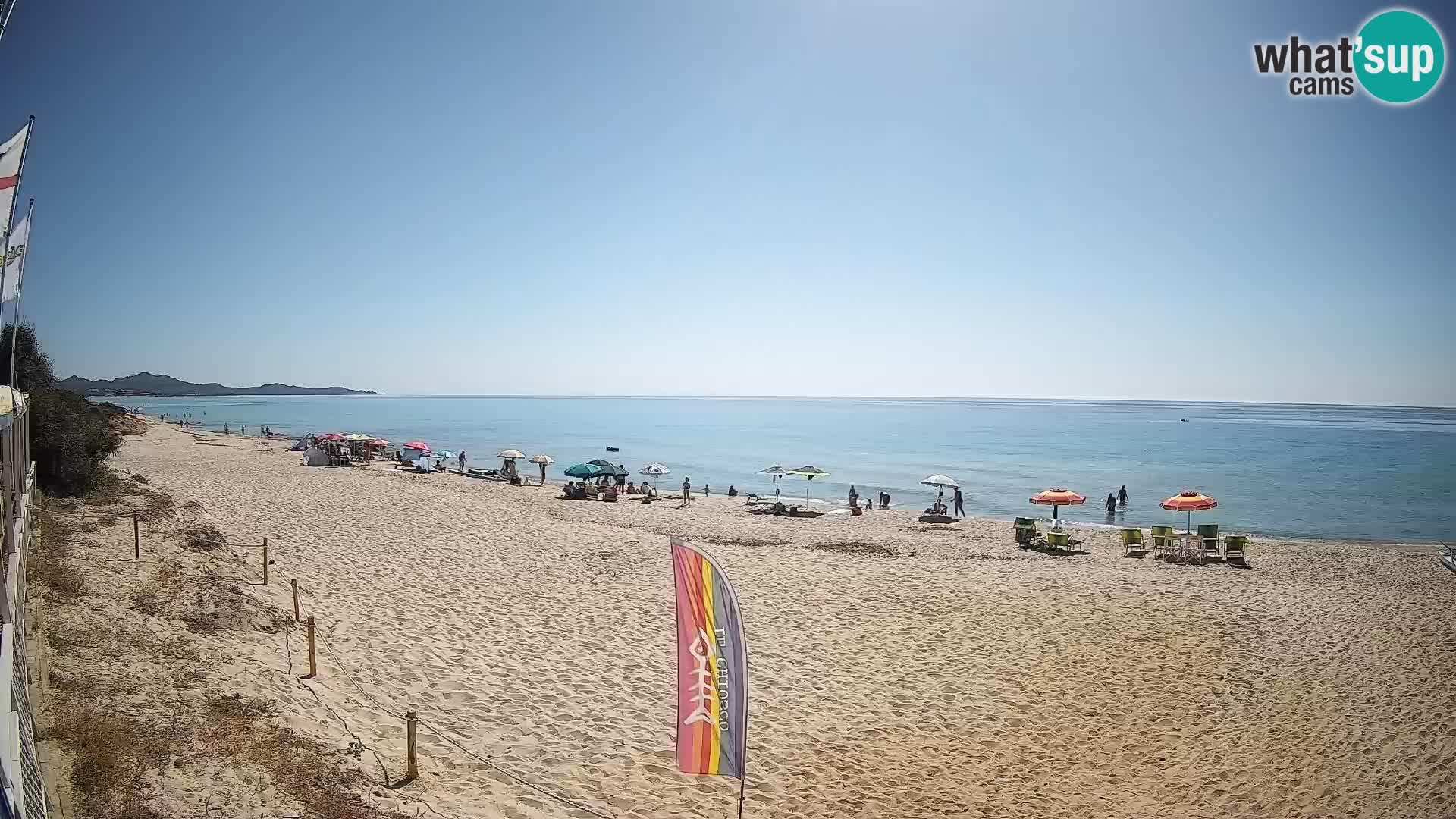 Web kamera Piscina Rei – Pogled uživo iz Costa Rei, Muravera