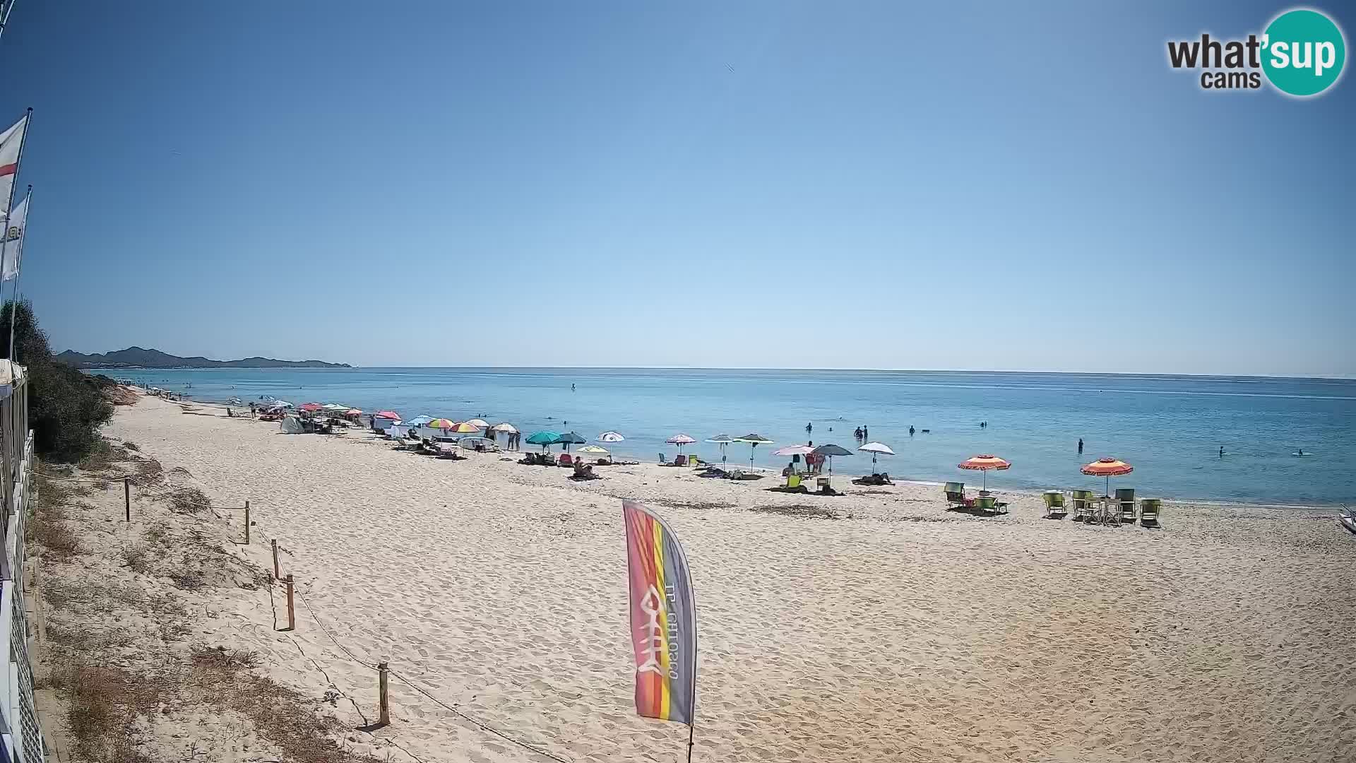 Webcam Piscina Rei – Vue en direct depuis Costa Rei, Muravera