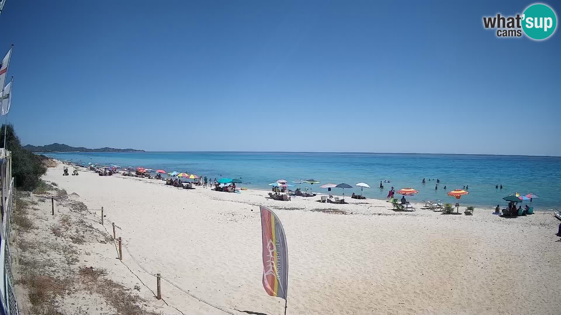 Web kamera Piscina Rei – Pogled uživo iz Costa Rei, Muravera