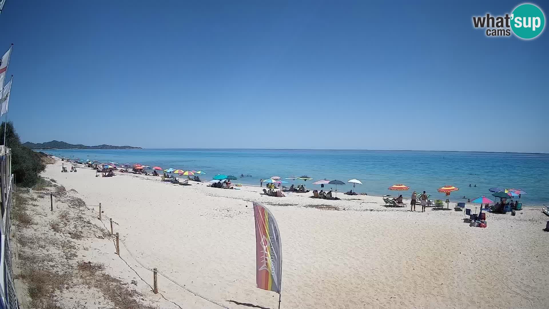 Webcam Piscina Rei – Vue en direct depuis Costa Rei, Muravera