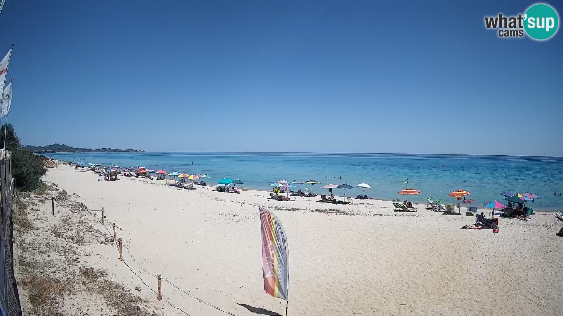 Webcam Piscina Rei – Vista en directo desde Costa Rei, Muravera